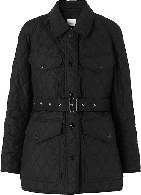 burberry kemble quilted belted field jacket|Women’s Puffer Jackets .